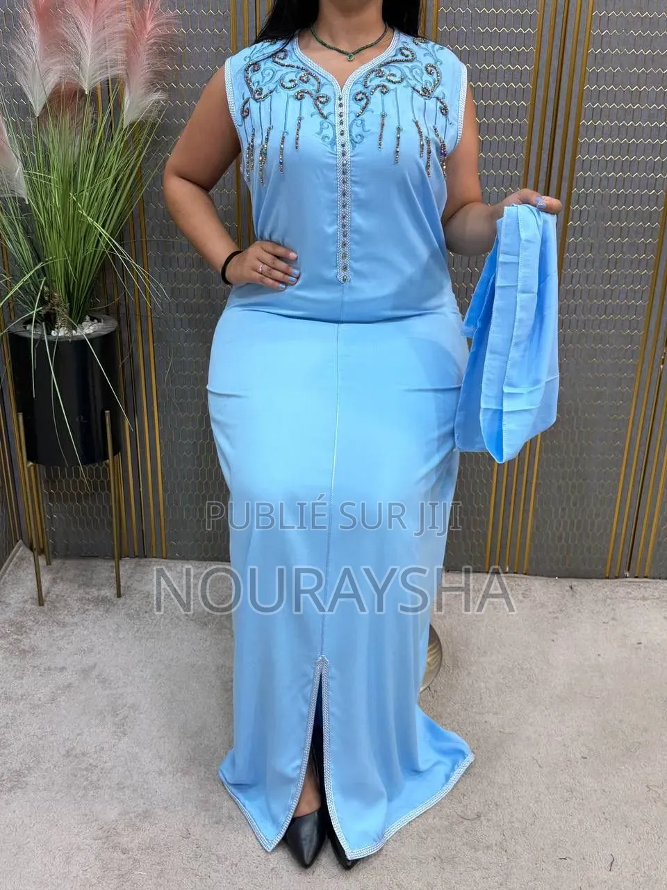 Jalaba Marocaine en Coton