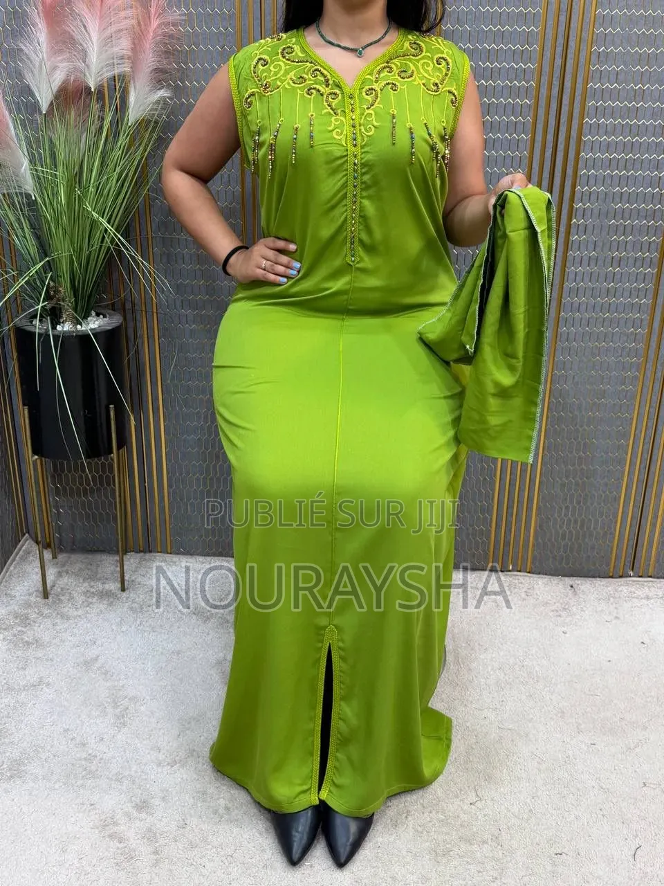 Jalaba Marocaine en Coton