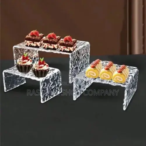 Presentoir Acrylique 3 Pièces Prix:10000f Contact Whatsapp