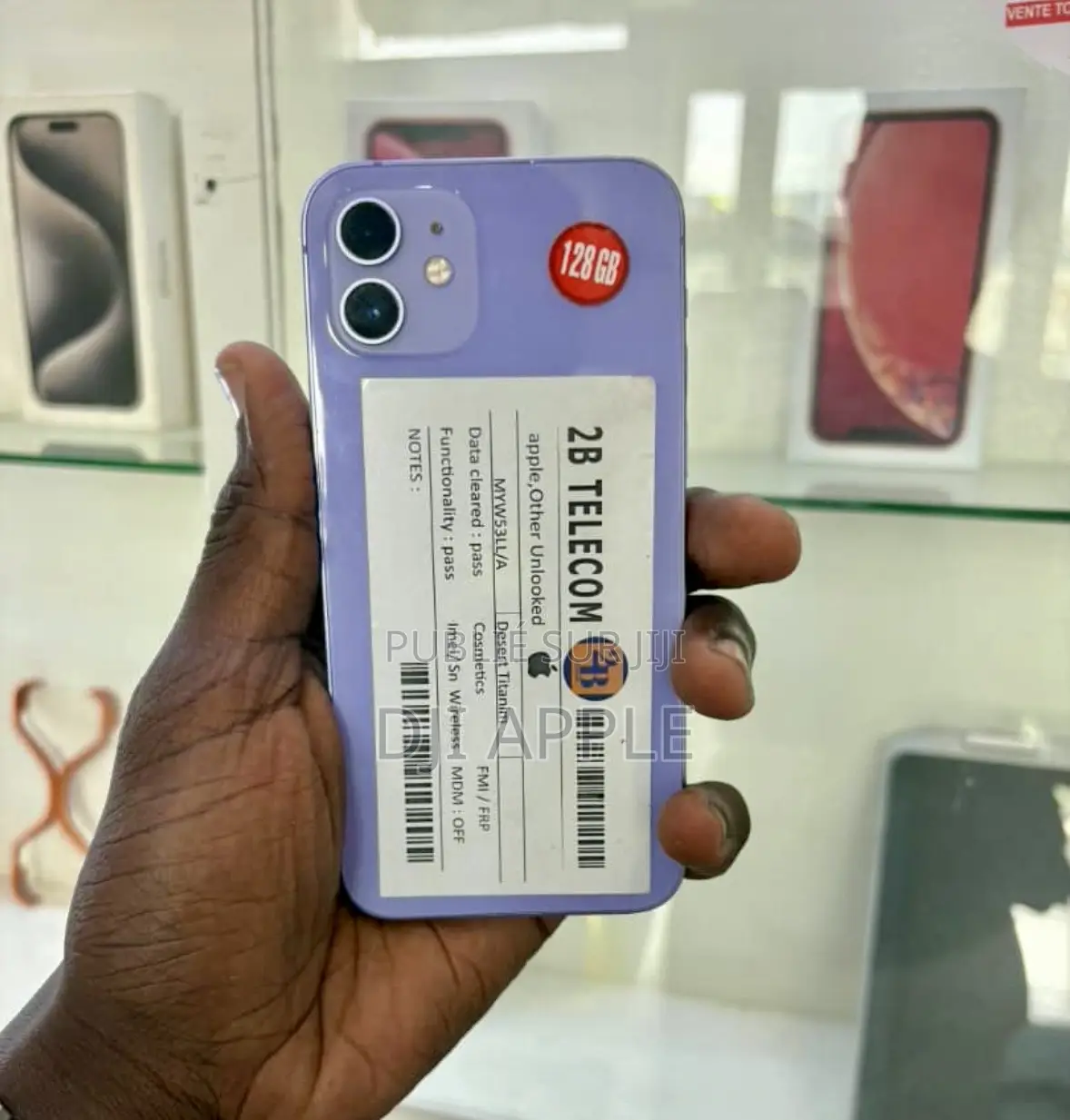 Nouveau Apple iPhone 12 128 GB Violet