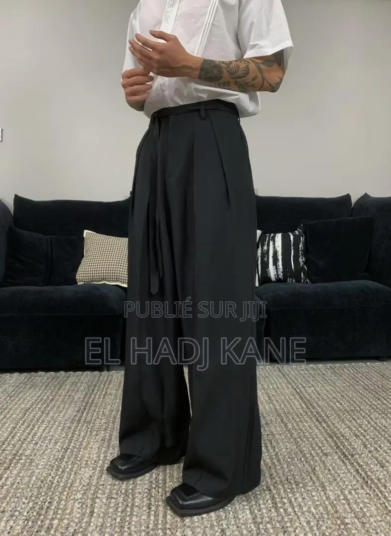  Pantalon Large Homme Dispo 