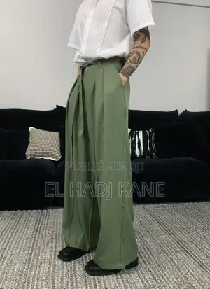  Pantalon Large Homme Dispo 