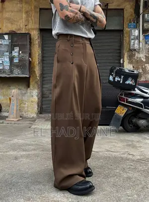  Pantalon Large Homme Dispo 