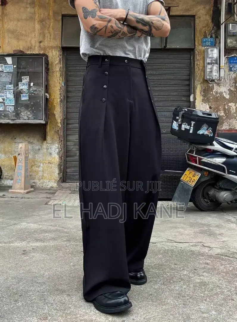  Pantalon Large Homme Dispo 