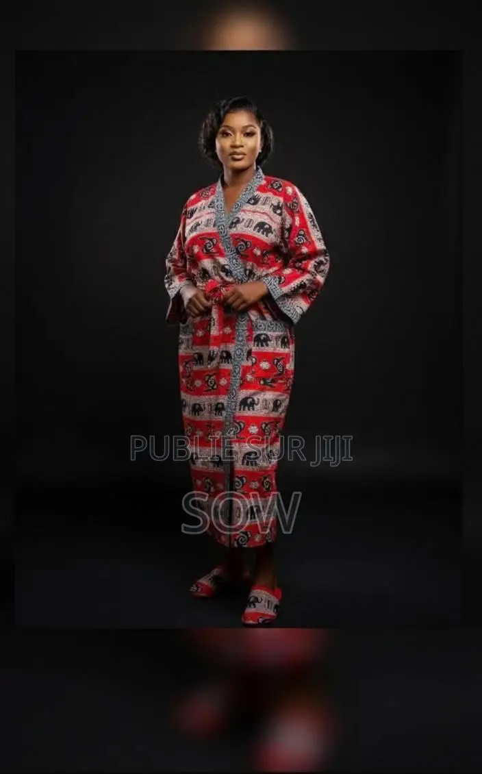 Peignoir Africain