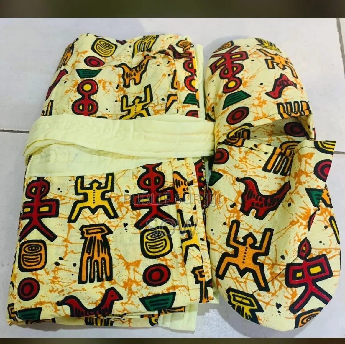 Peignoir Africain