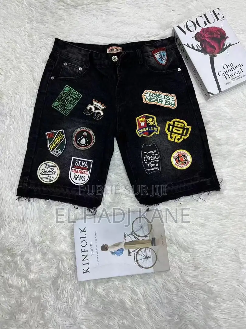 Short Jean Patch Dsquared2 Style Dispo