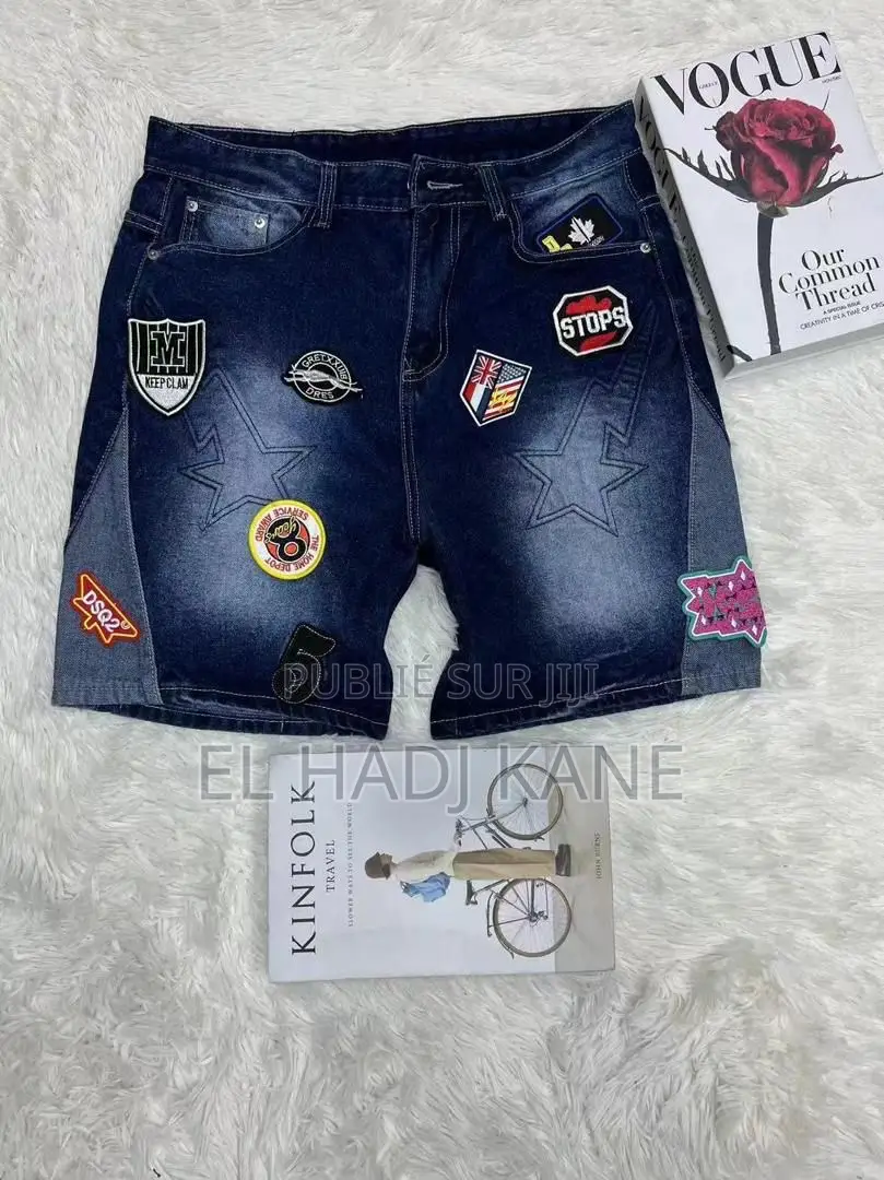 Short Jean Patch Dsquared2 Style Dispo