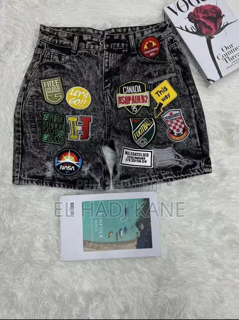 Short Jean Patch Dsquared2 Style Dispo