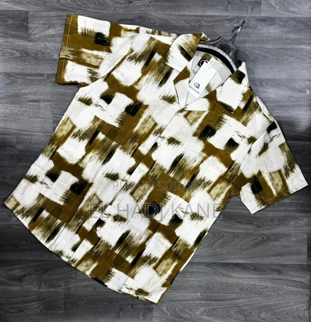  Chemise Cuban Collar Dispo  +9 Modeles