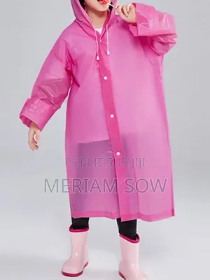 Manteau De Pluie Avec Capuche