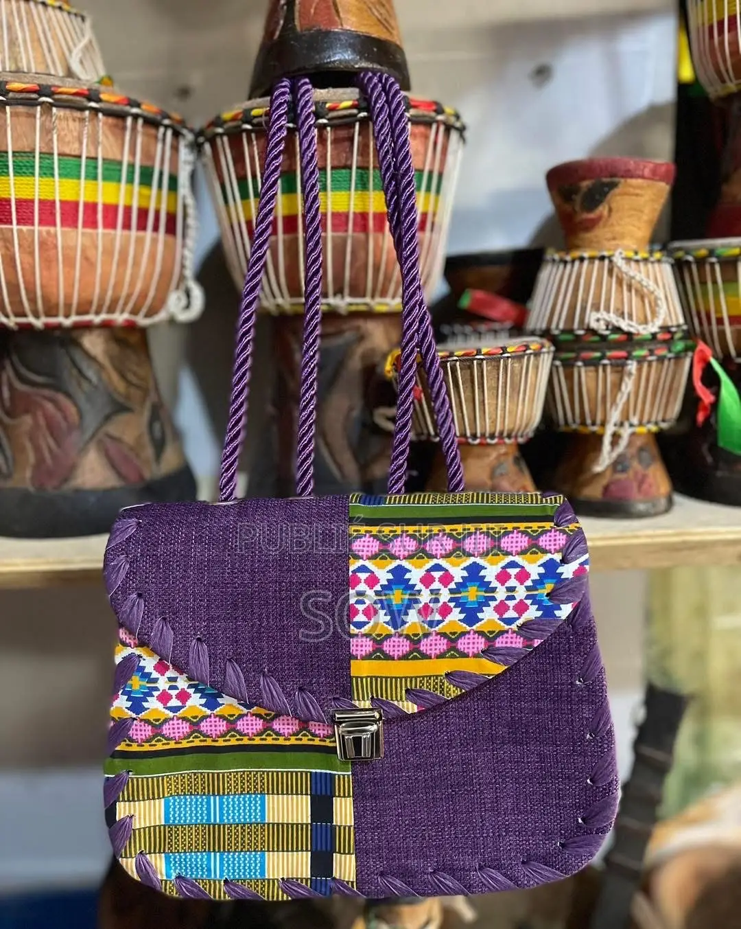 Sac Wax Et Rafia