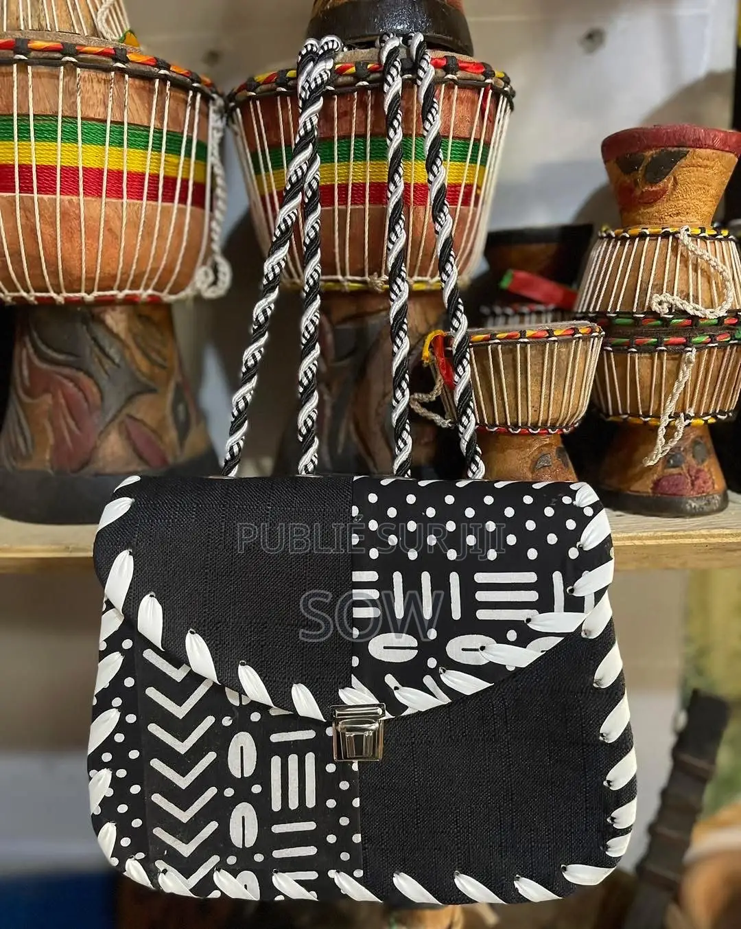 Sac Wax Et Rafia