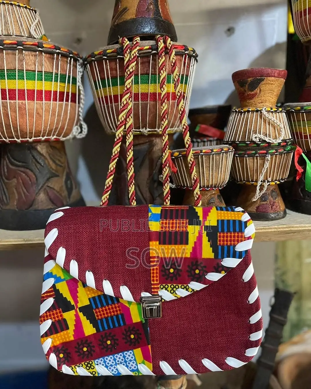 Sac Wax Et Rafia