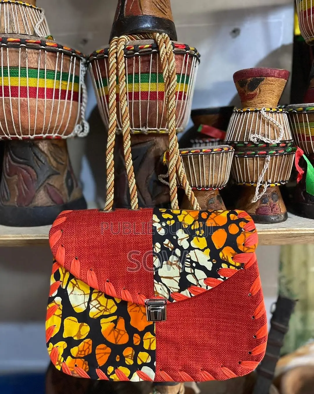 Sac Wax Et Rafia