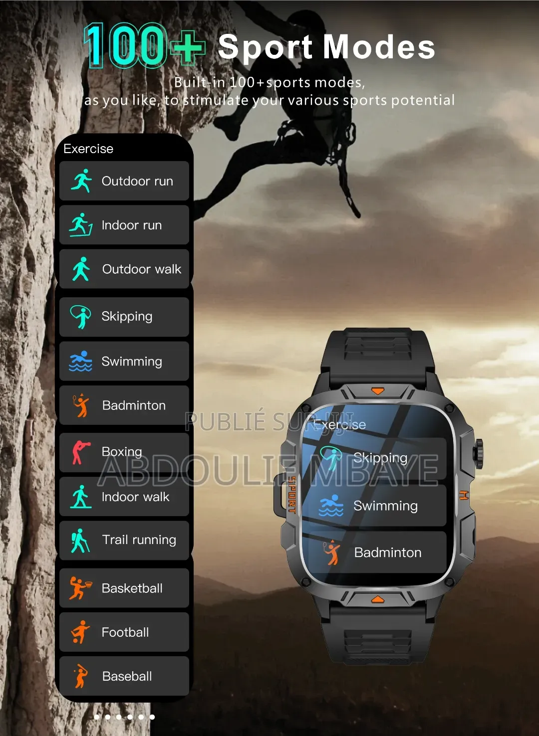 Montre Connectée Qx12