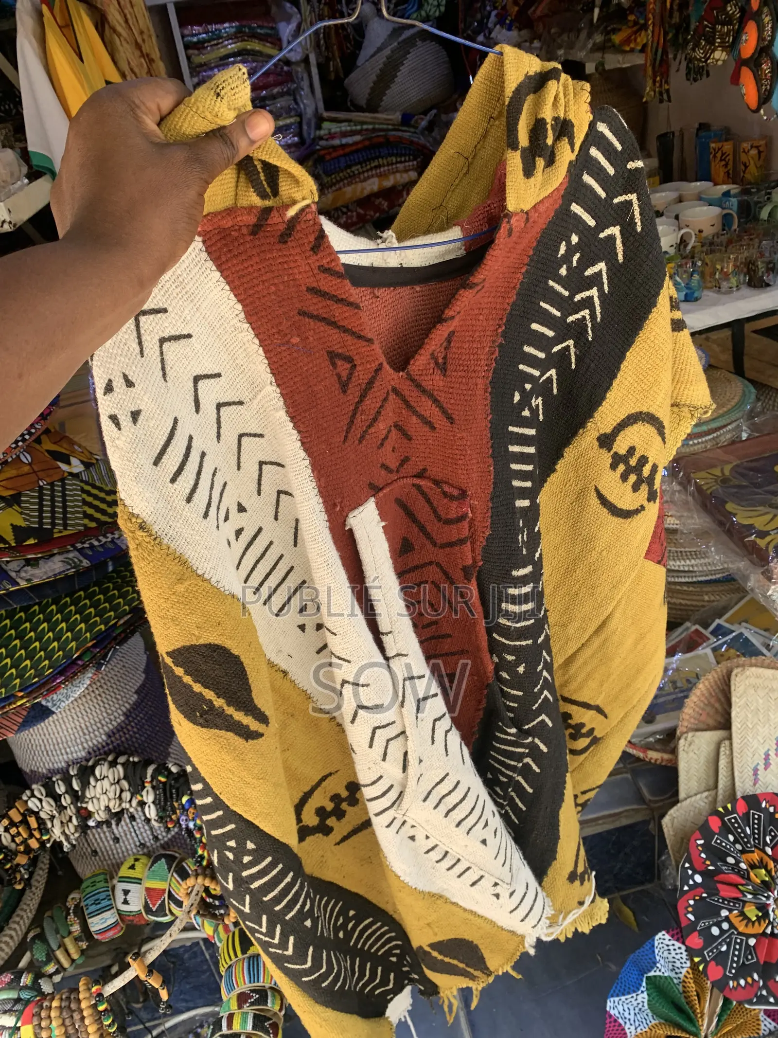 Veste Avec Capuche Bogolan