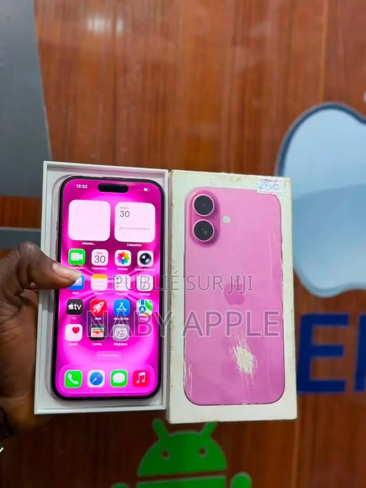 Nouveau Apple iPhone 16 Plus 256 GB Rose