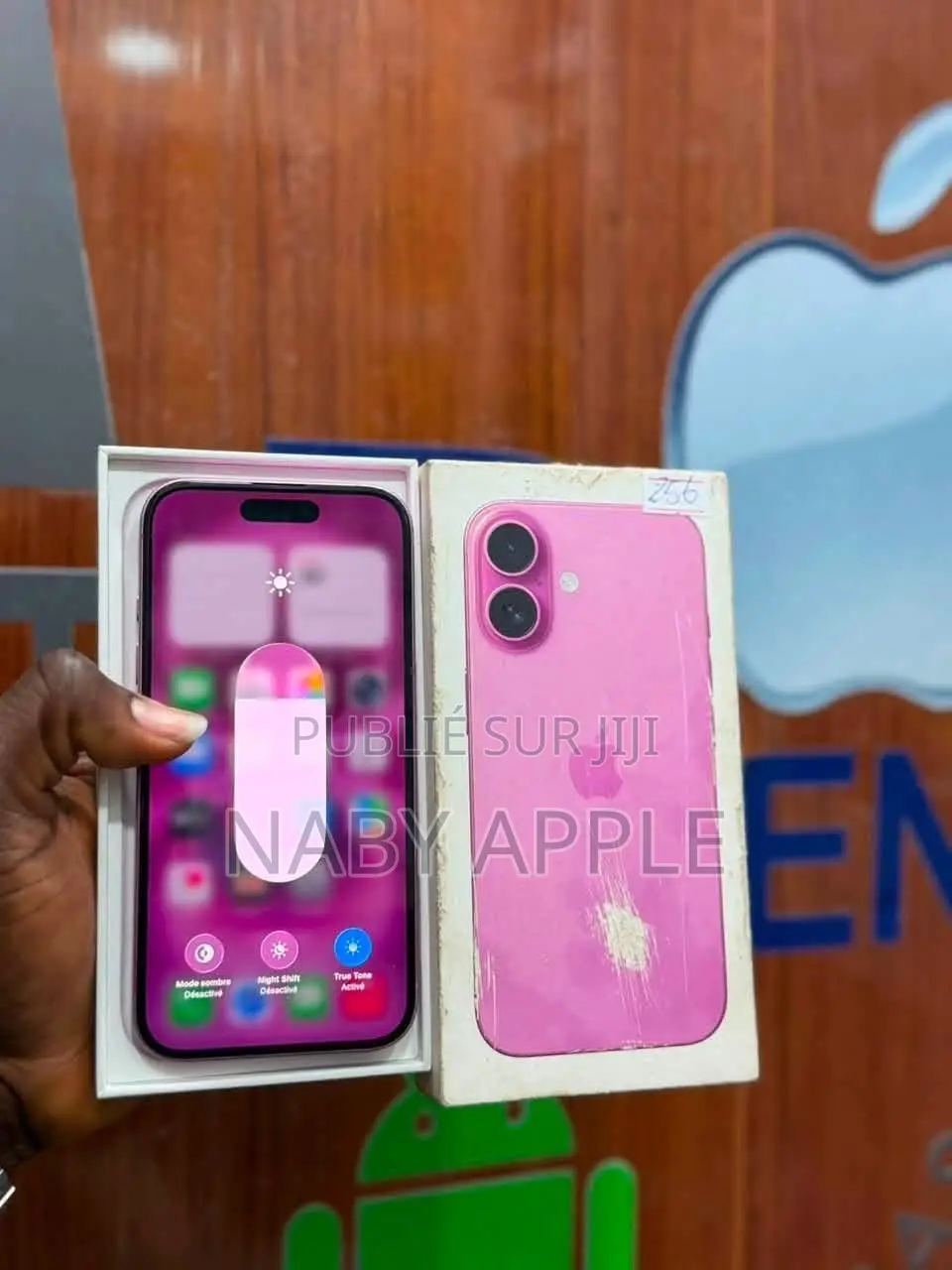Nouveau Apple iPhone 16 Plus 256 GB Rose