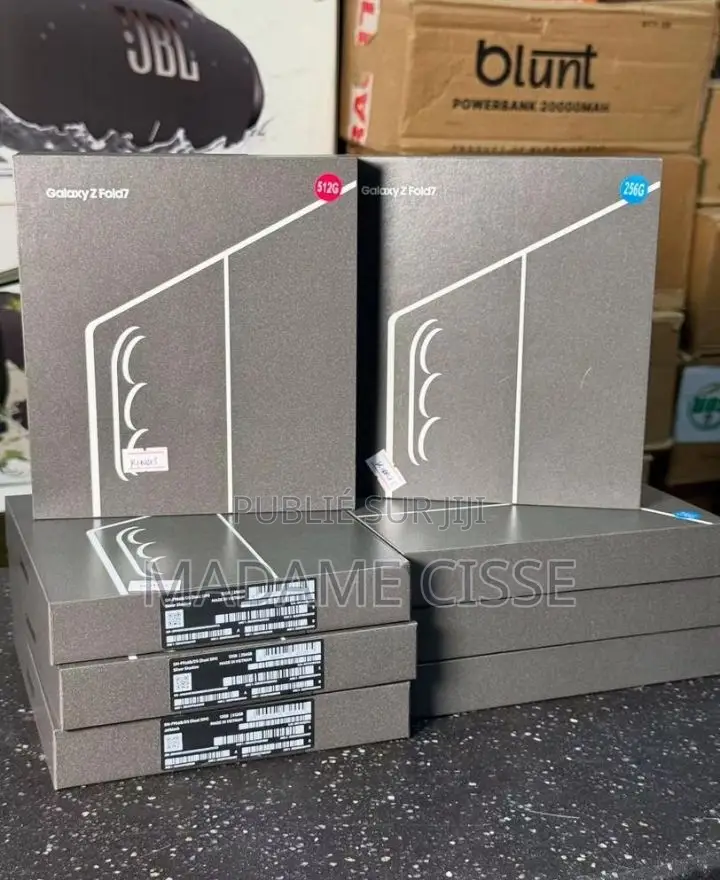 Nouveau Samsung Galaxy Z Fold7 256 GB Noir