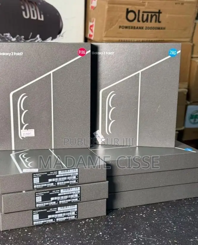 Nouveau Samsung Galaxy Z Fold7 256 GB Noir