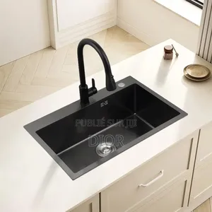 Évier Cuisine Lourd Original Avec Siphon Robinet