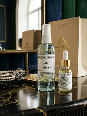 Huile Et Brume Une Caresse Parfumée, Un Instant D'évasion."