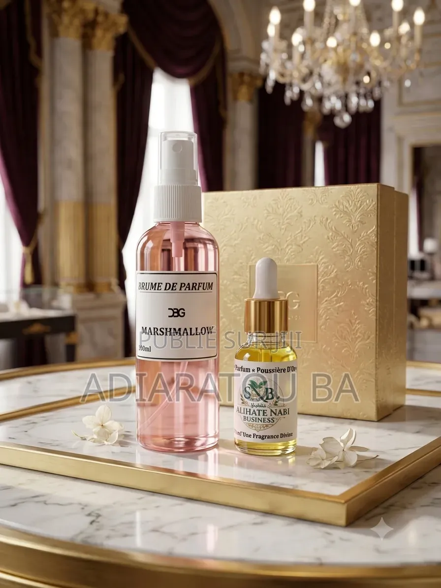 Huile Et Brume Une Caresse Parfumée, Un Instant D'évasion."