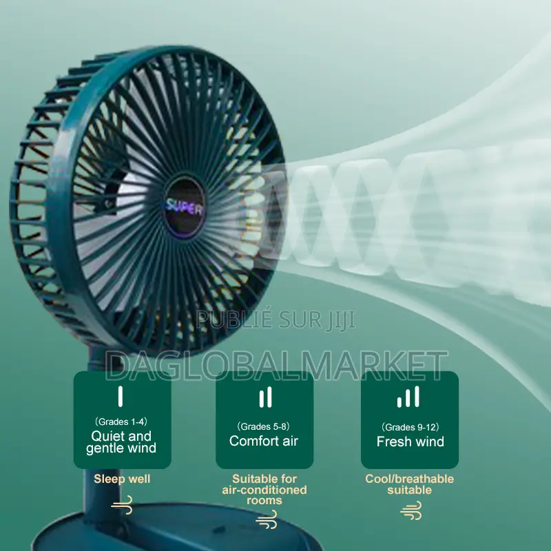 Nouveau Mini Ventilateur Pliable Portable Usb,