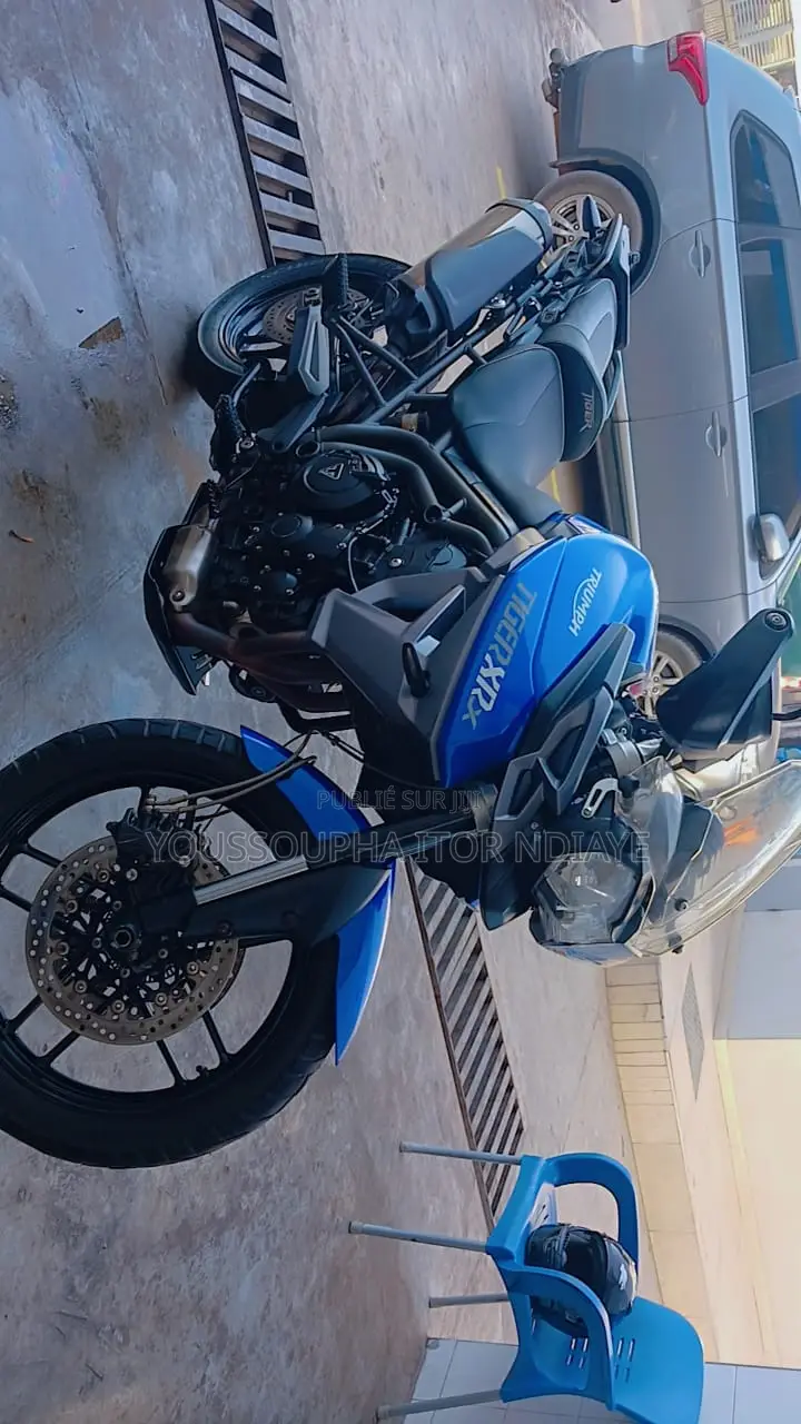 Triumph Bike 2017 Bleu