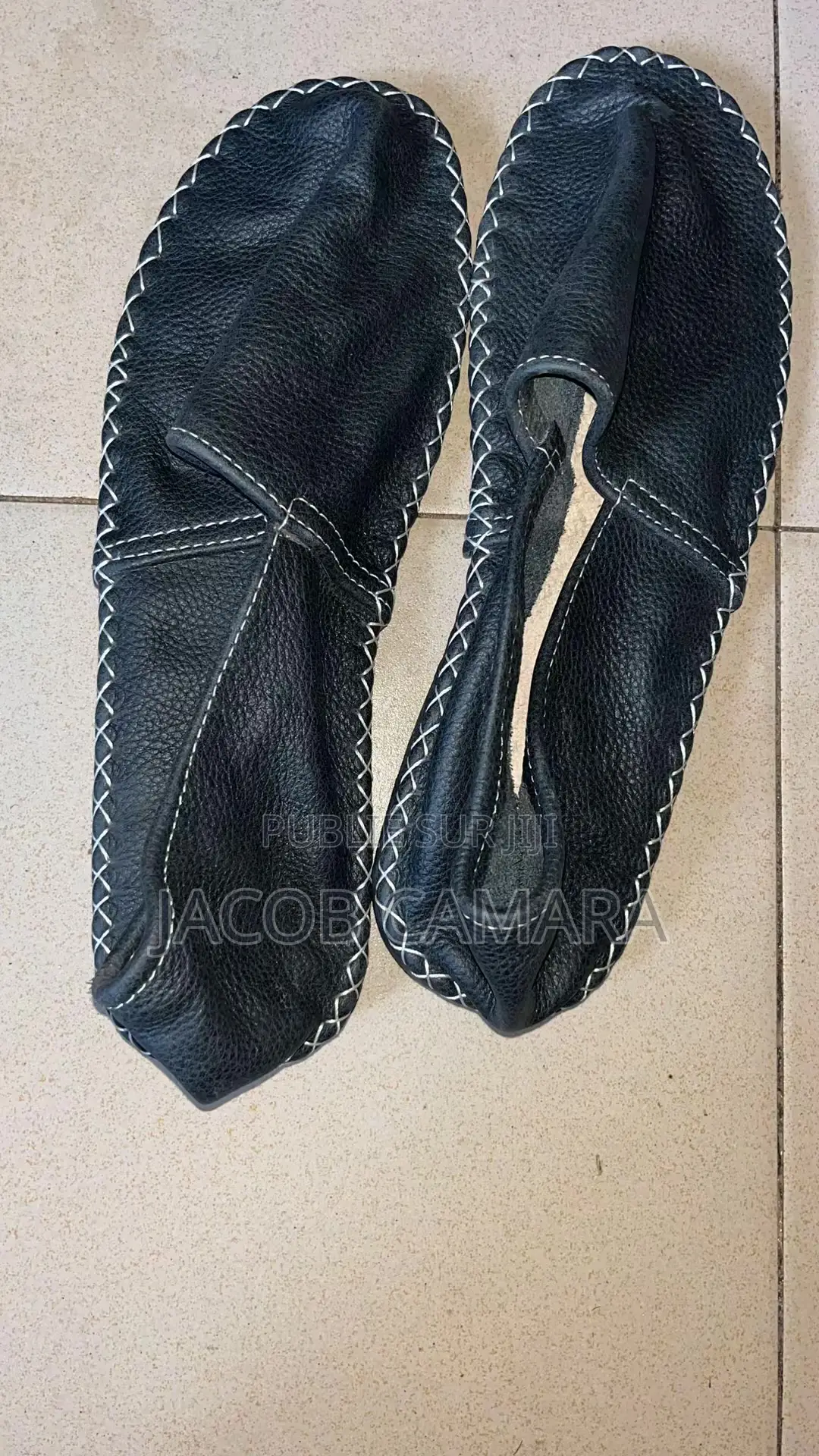Chaussures Espadrilles en Cuir