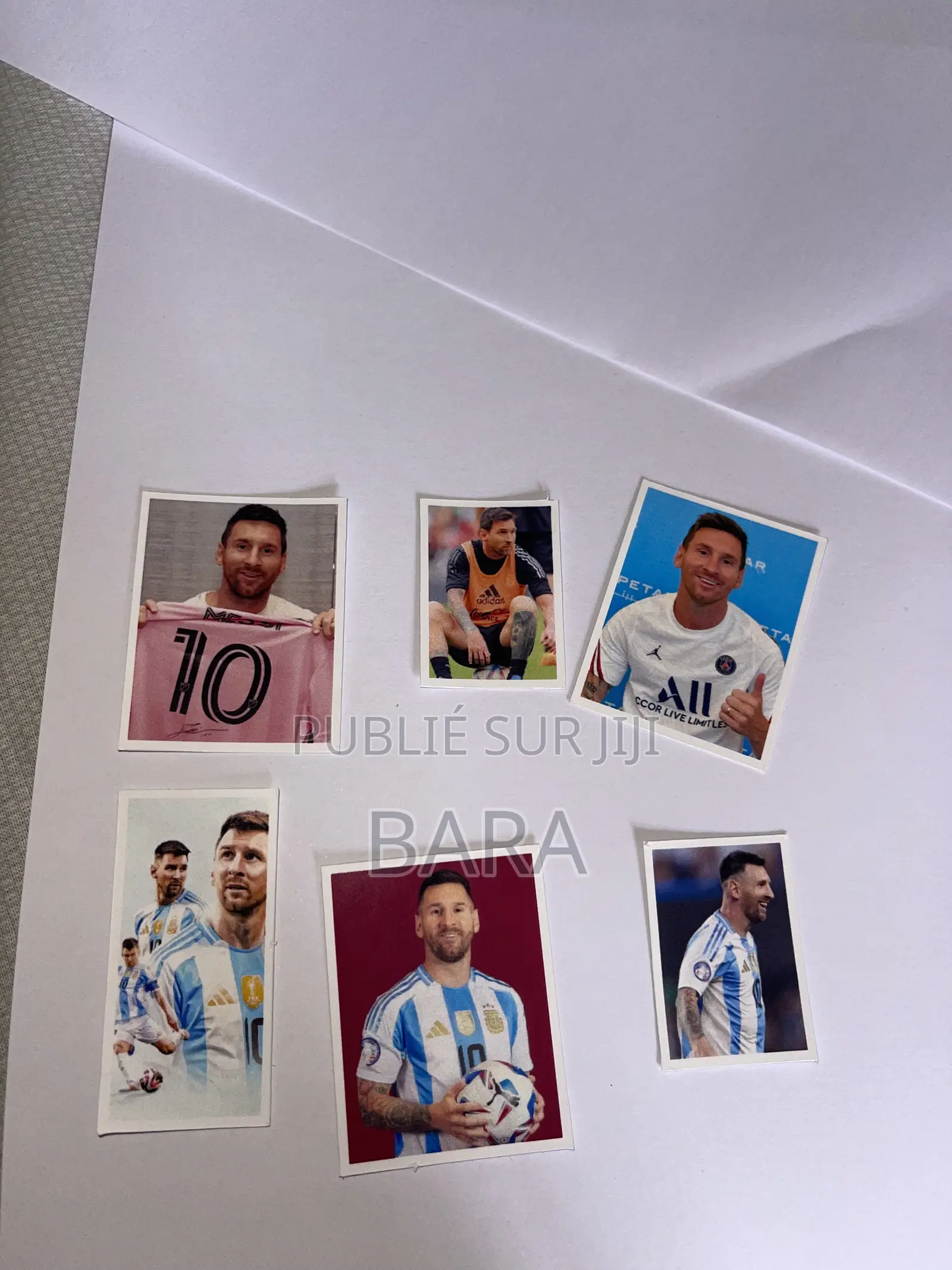 Autocollants/Stickers Messi Cr7