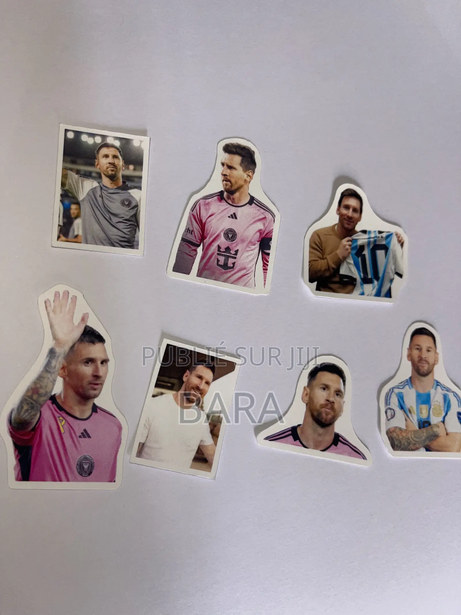 Autocollants/Stickers Messi Cr7