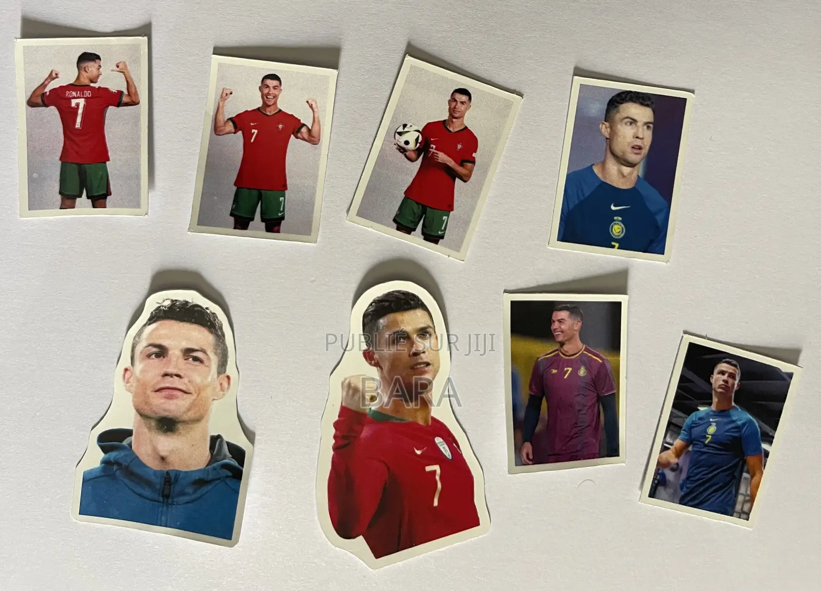 Autocollants/Stickers Messi Cr7