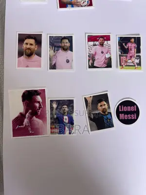 Autocollants/Stickers Messi Cr7