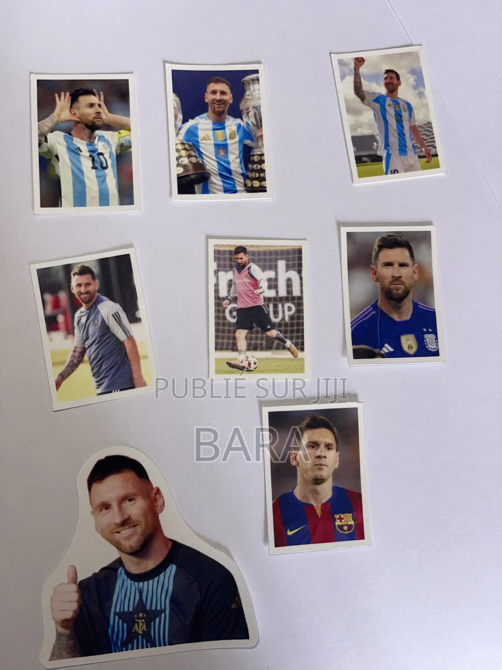 Autocollants/Stickers Messi Cr7