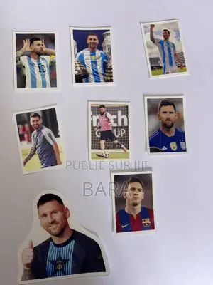 Autocollants/Stickers Messi Cr7
