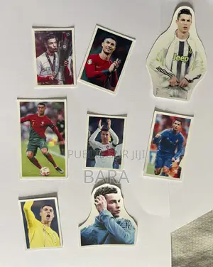 Autocollants/Stickers Messi Cr7