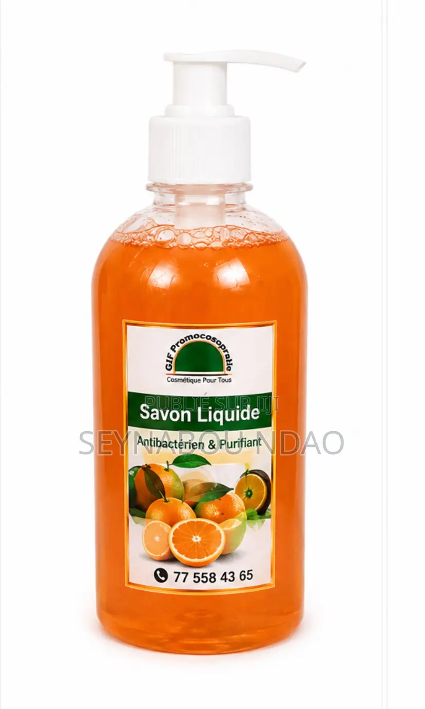 Savon Liquide Ndao Élégance – Nettoyant Doux Et Efficace