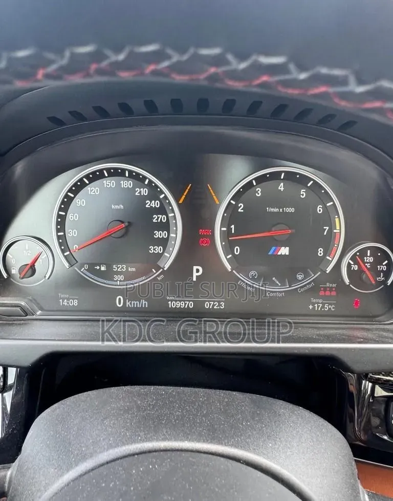 BMW X6 2017 Bleu