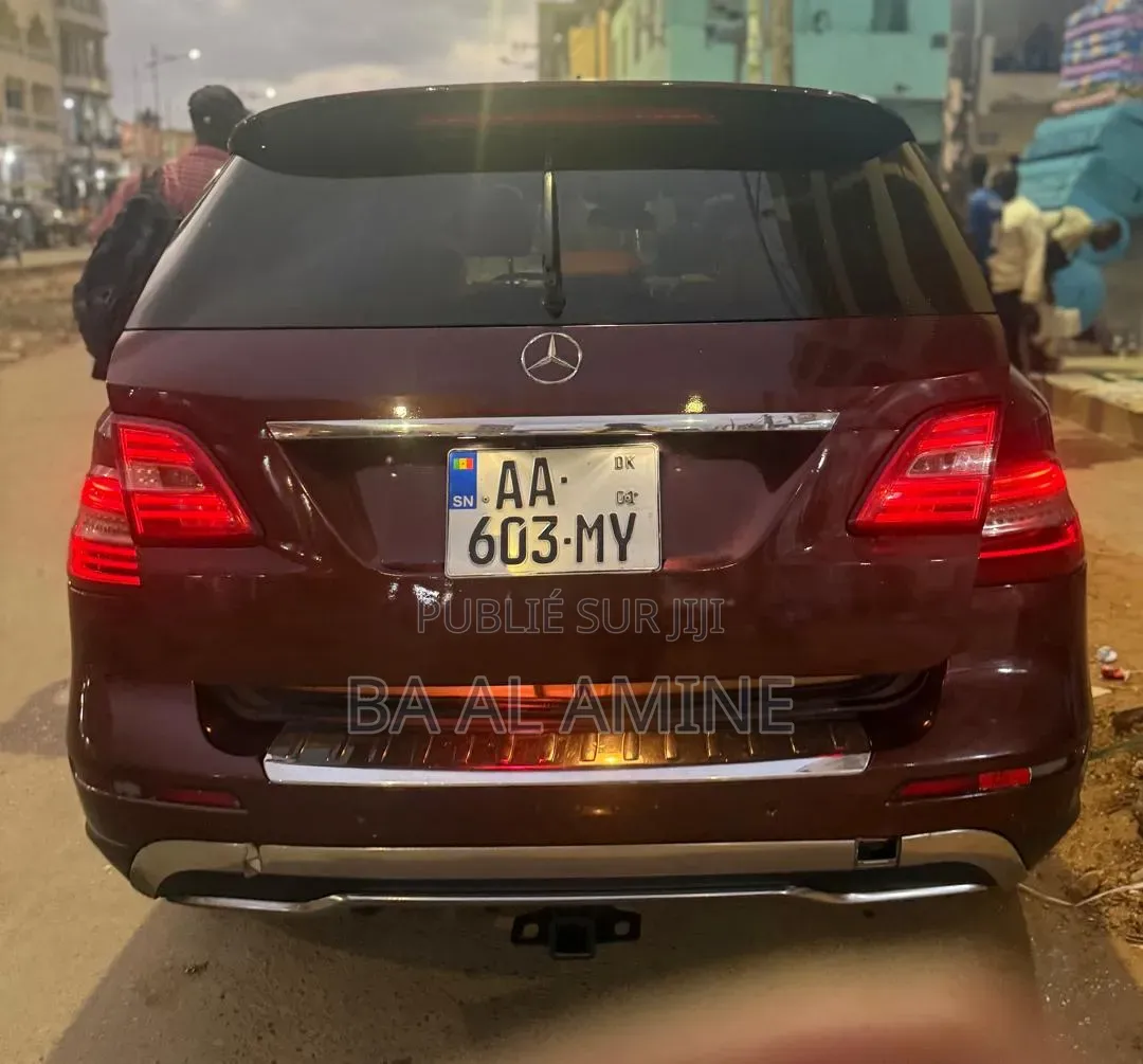Mercedes-Benz M Class 2013 Rouge