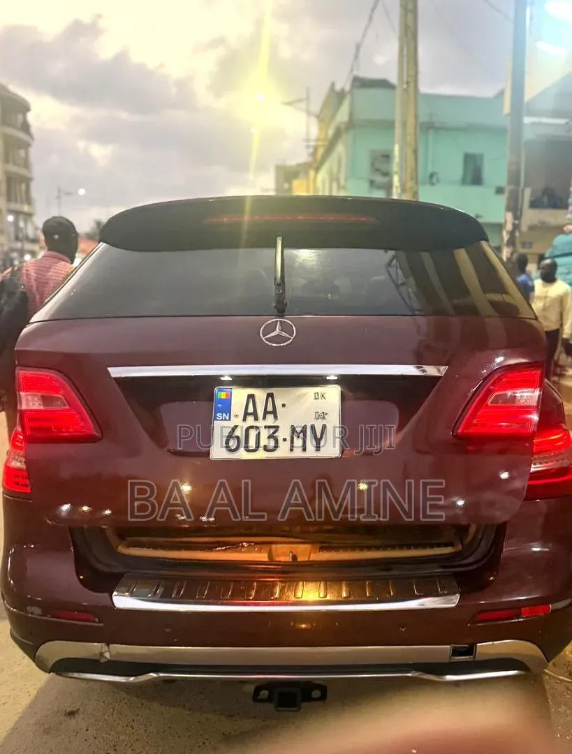 Mercedes-Benz M Class 2013 Rouge