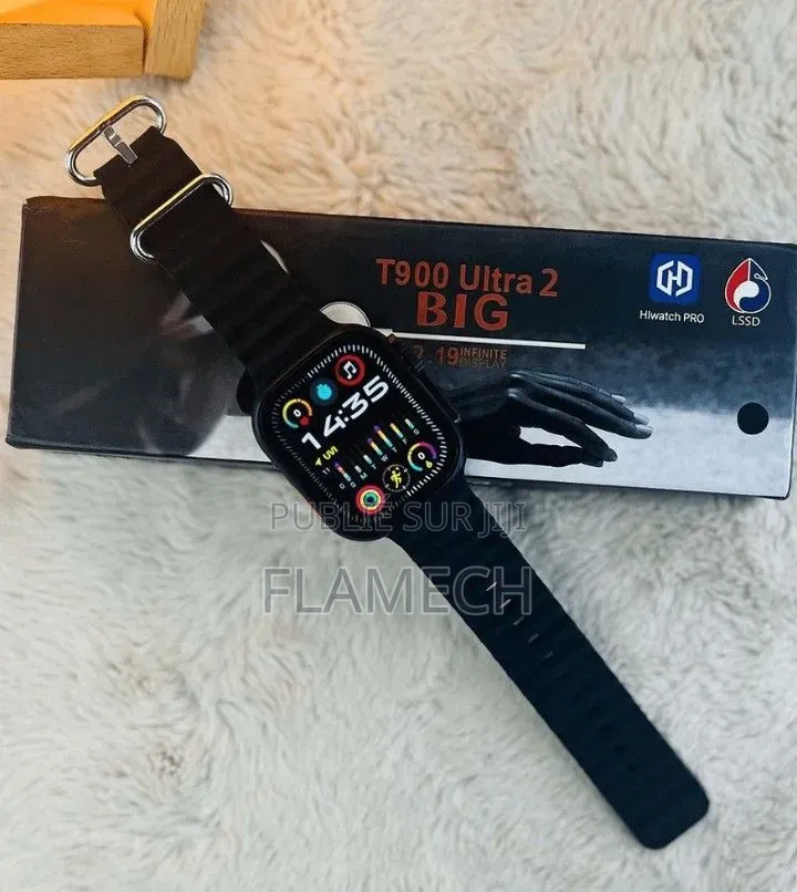 T900 Ultra 2 Big — Smartwatch Grand Écran Neuve + Boîte