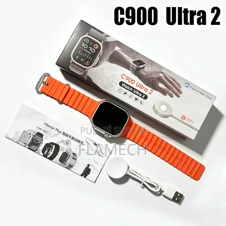 T900 Ultra 2 Big — Smartwatch Grand Écran Neuve + Boîte