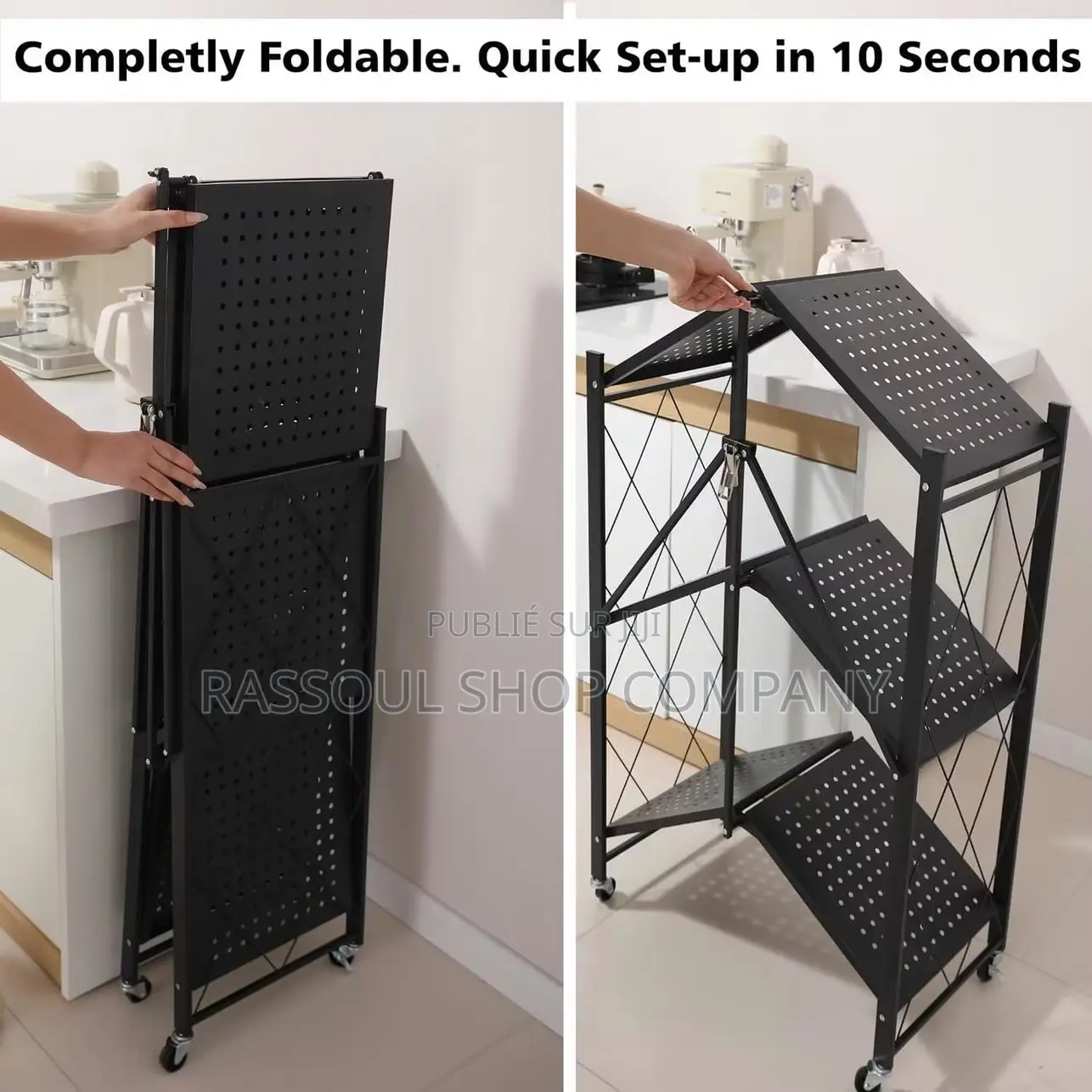 Étagère De Rangement En Fer
