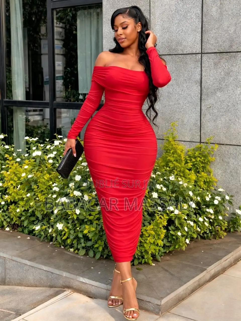 Robe Moulante Taille S M L Xl