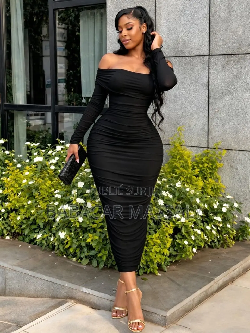 Robe Moulante Taille S M L Xl