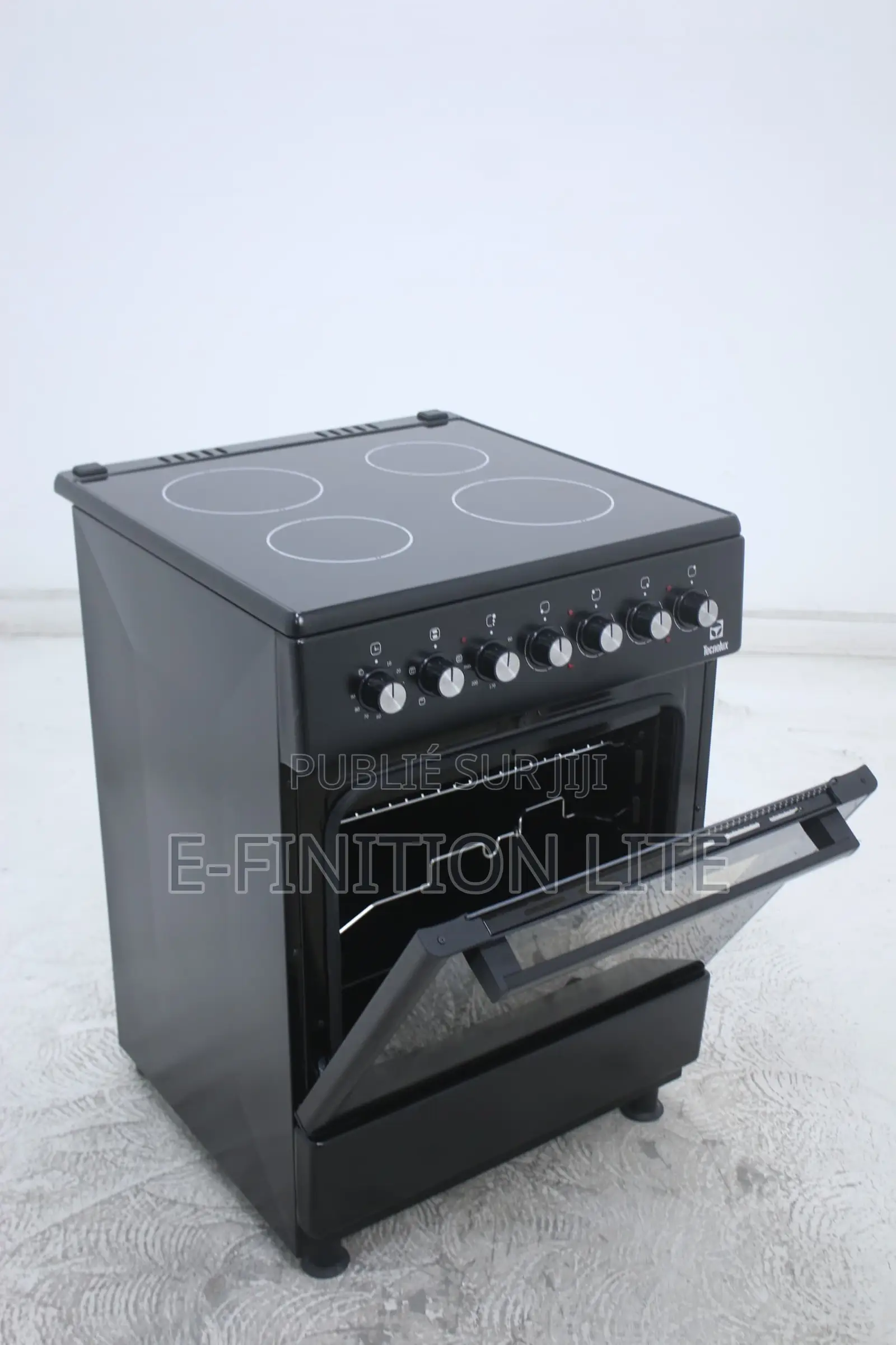 Cuisinière Tecnolux 4 Feux 60×60 Induction Noir