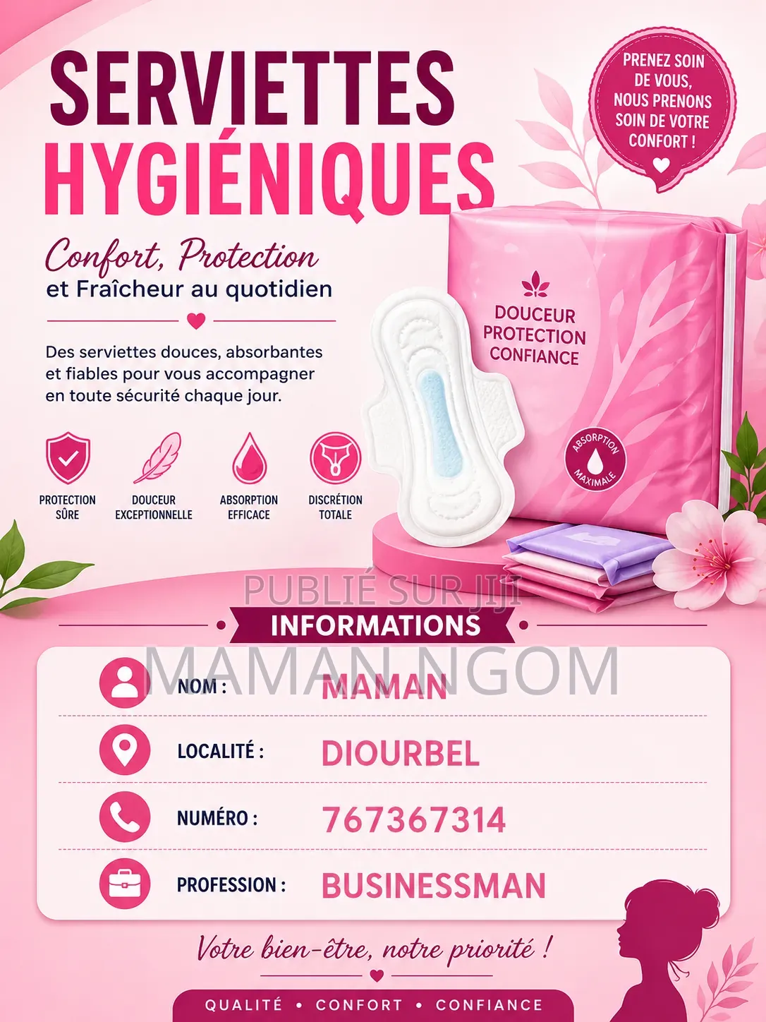Vent Des Serviette Hygienic