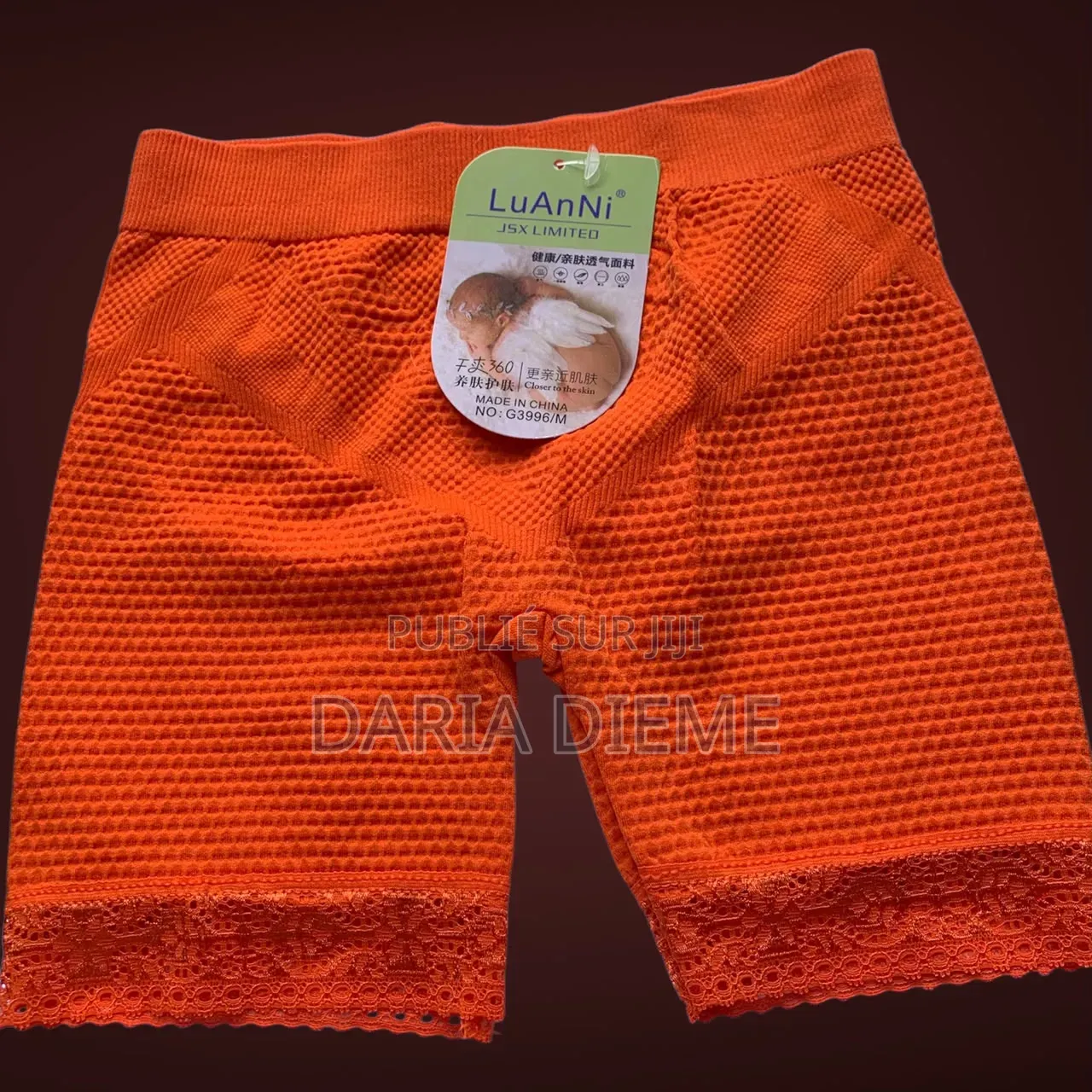 Cuissard Enfant Coton Et Dentelé